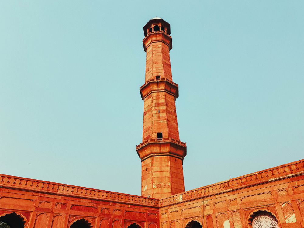 Historic Mughal-era architecture in Lahore, Pakistan