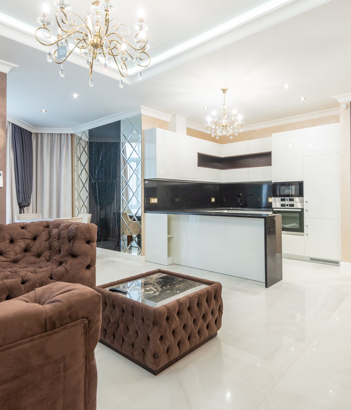 Premium open-plan interior representing Pak Property listing standards